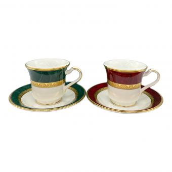 Noritake (ノリタケ) カップ&ソーサー フィッツジェラルド 2Pセット