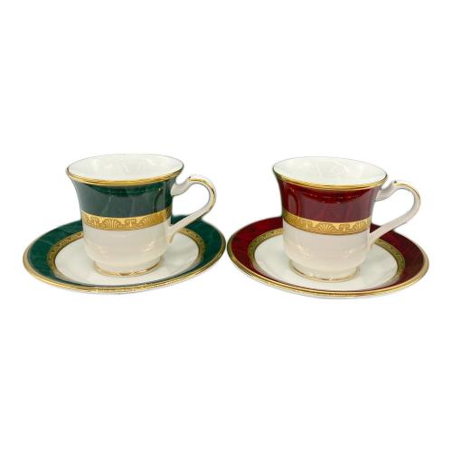 Noritake (ノリタケ) カップ&ソーサー フィッツジェラルド 2Pセット