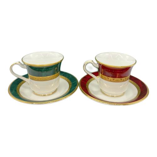 Noritake (ノリタケ) カップ&ソーサー フィッツジェラルド 2Pセット