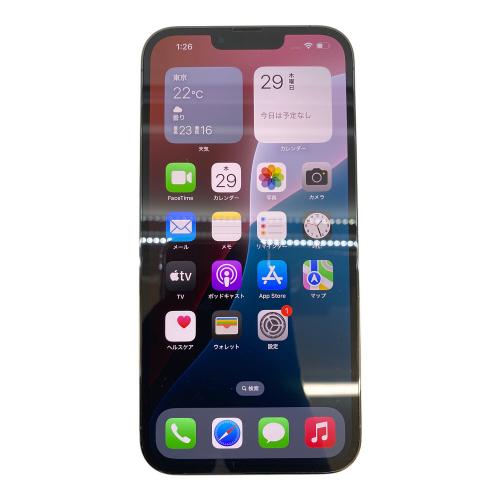 Apple iPhone13 Pro Max MNCU3J/A サインアウト確認済 359577626404911 ー SIM FREE 128GB バッテリー:Bランク(81%) 程度:Aランク Blancco社データ消去済み