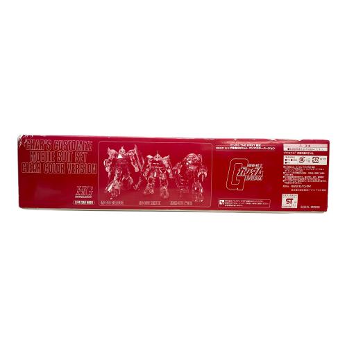 BANDAI (バンダイ) ガンプラ 1/144 HGUC シャア専用MSセット クリアカラーバージョン 「機動戦士ガンダム」 ガンダム THE FIRST限定