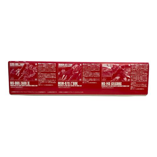 BANDAI (バンダイ) ガンプラ 1/144 HGUC シャア専用MSセット クリアカラーバージョン 「機動戦士ガンダム」 ガンダム THE FIRST限定