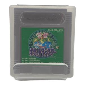 Nintendo (ニンテンドー) ゲームボーイ用ソフトポケットモンスター 緑 -