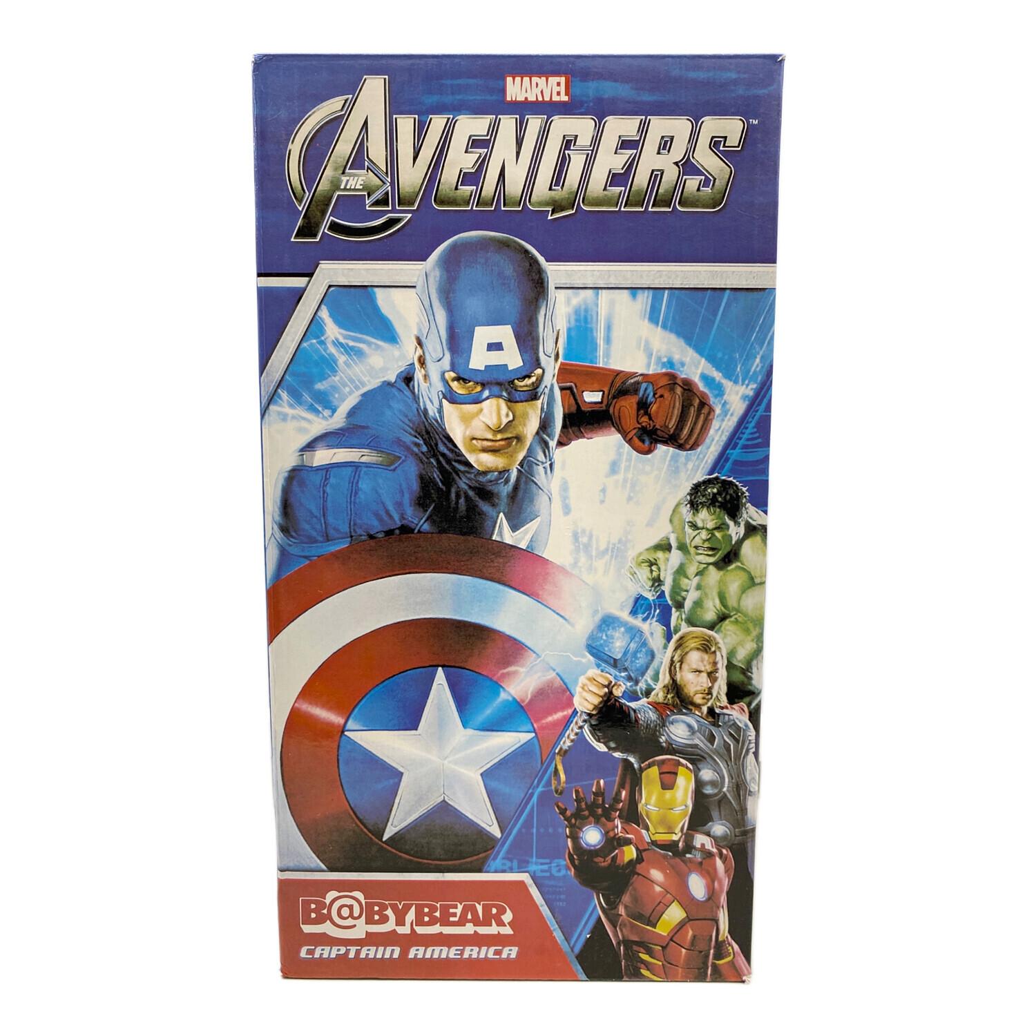 BE@RBRICK (ベアブリック) フィギュア CAPTAIN AMERICA 400% MARVEL