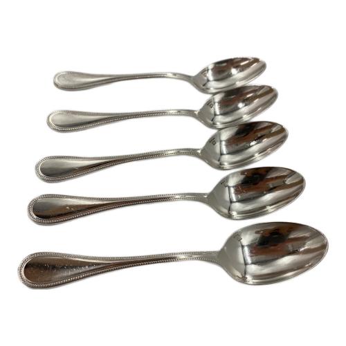 CHRISTFLE (クリストフル) ティースプーン 5Pセット ステンレス