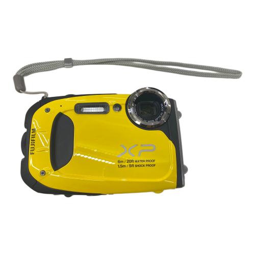 FUJIFILM (フジフィルム) コンパクトデジタルカメラ 外装キズ多数有 イエロー XP60 -