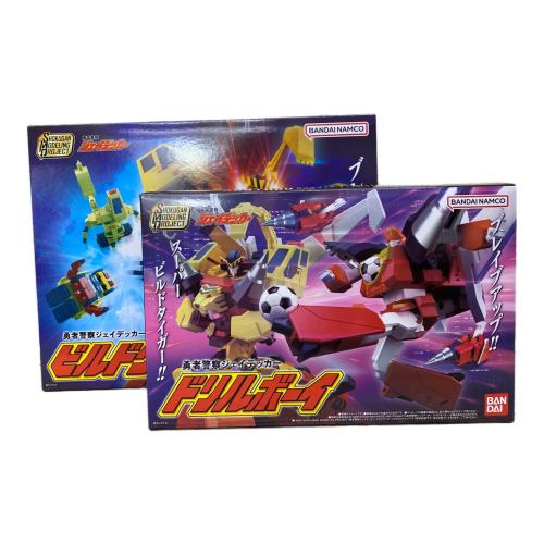 BANDAI (バンダイ) プラモデル 2P SMP 勇者警察ジェイデッカー ビルドタイガー ドリルボーイ + スーパービルドタイガー