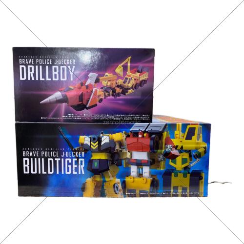 BANDAI (バンダイ) プラモデル 2P SMP 勇者警察ジェイデッカー ビルドタイガー ドリルボーイ + スーパービルドタイガー
