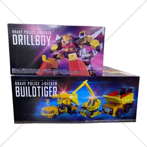 BANDAI (バンダイ) プラモデル 2P SMP 勇者警察ジェイデッカー ビルドタイガー ドリルボーイ + スーパービルドタイガー