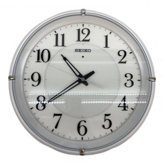 SEIKO (セイコー) 電波掛け時計  ホワイト・KX233