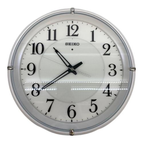 SEIKO (セイコー) 電波掛け時計  ホワイト・KX233