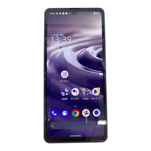 SHARP (シャープ) AQUOS sense6 AQUOS sense6 SHG05 サインアウト確認済 356659111360361 ▲(au) au 修理履歴無し 64GB バッテリー:Bランク 程度:Bランク