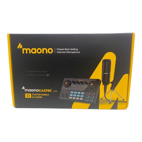 maono (マオノ) オーディオミキサー＆マイク AU-AM200/AU-PM360TR 動作確認済み -