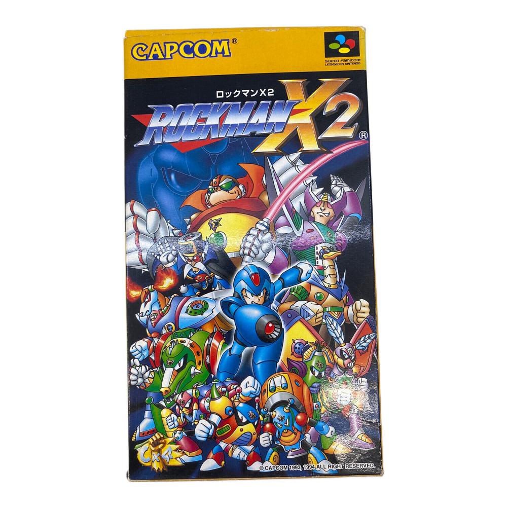 スーパーファミコン ソフト カプコン スーパーファミコン用ソフト ROCKMAN X2｜トレファクONLINE