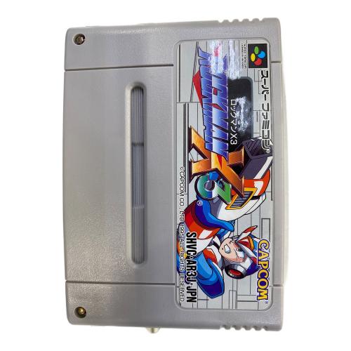 カプコン スーパーファミコン用ソフト ロックマンX3 -