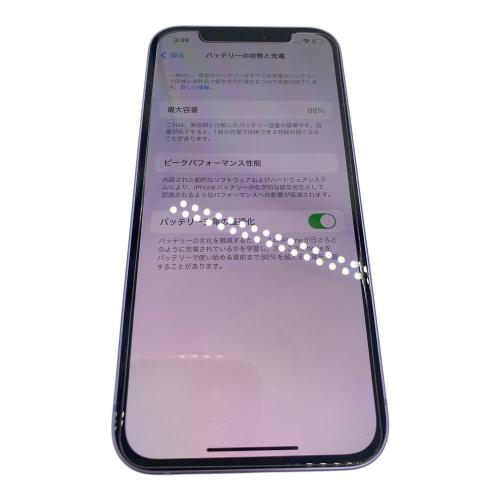 Apple (アップル) iPhone12 MJNJ3J/A サインアウト確認済 353920961855816 ○ SIM FREE 修理履歴無し 128GB