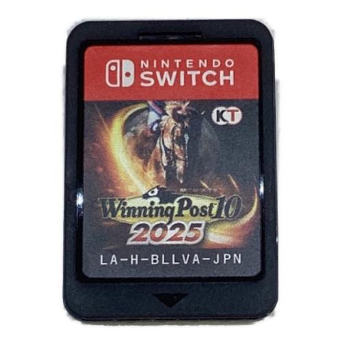 コーエーテクモ ウイニング ポスト 10 2025 Nintendo Switch用ソフト 説明書欠品 CERO A (全年齢対象)