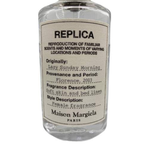 Maison Margiela (メゾンマルジェラ) オードトワレ レイジーサンデーモーニング レプリカ 100ml 残量50%-80%