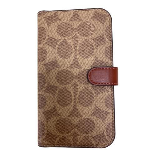 COACH (コーチ) iPhoneケース iPhone15PRO手帳型