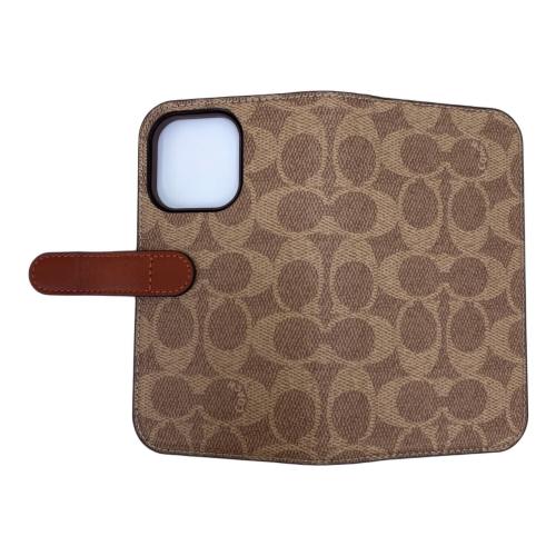 COACH (コーチ) iPhoneケース iPhone15PRO手帳型