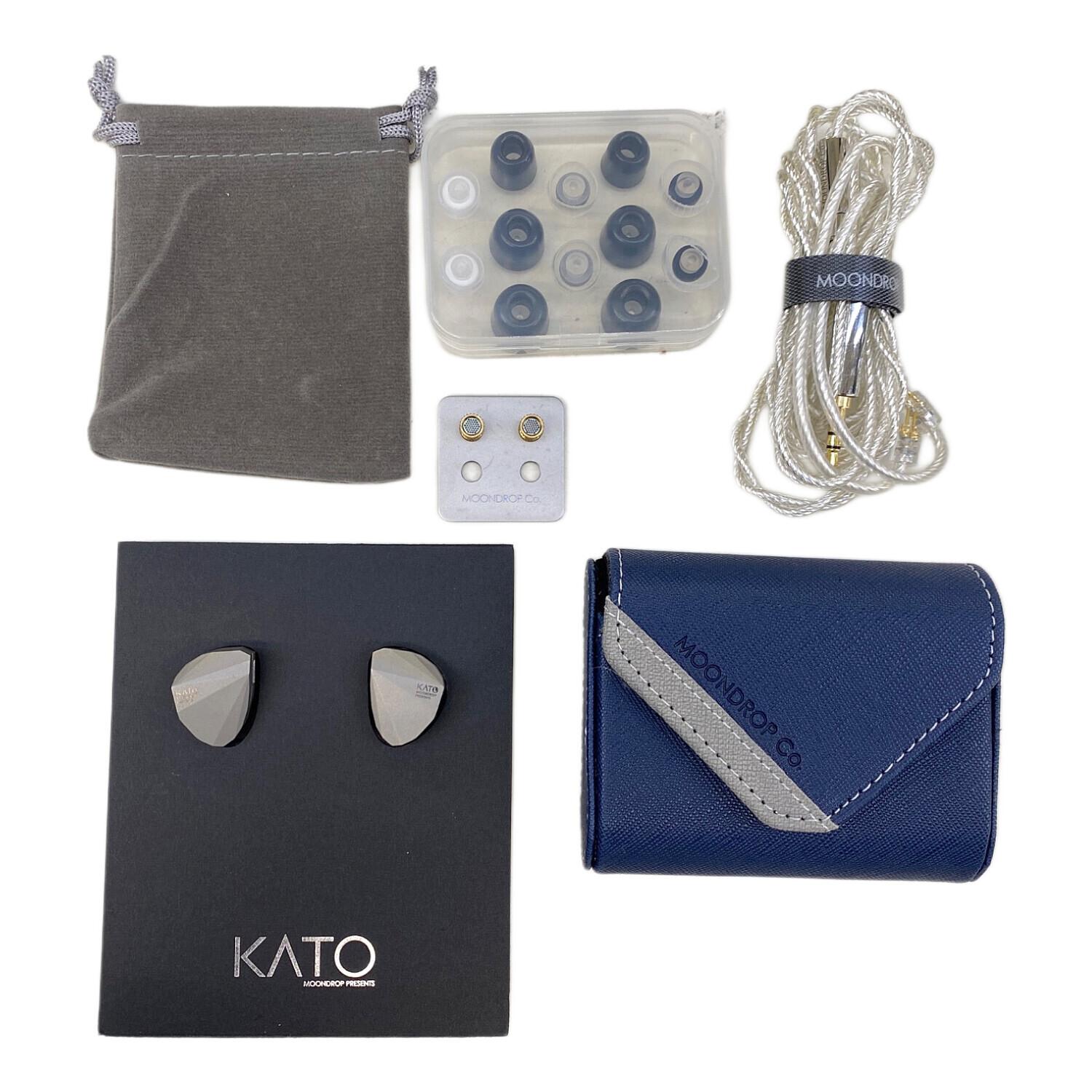 【中古】水月雨 moondrop KATO Amazon.co.jp: 水月雨(MOONDROP) 耳掛け式 カナル型 イヤホン KATO