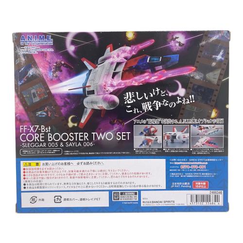 BANDAI (バンダイ) フィギュア FF-X7-Bst コア・ブースター 2機セット ver. A.N.I.M.E. ～スレッガー005 ＆ セイラ006～ ROBOT魂 〈SIDE MS〉