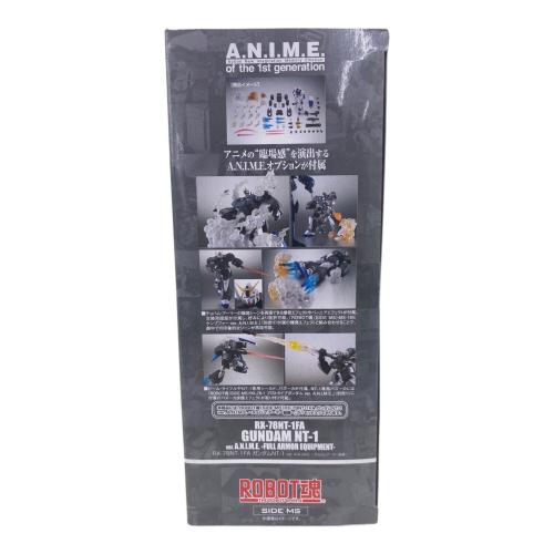 魂ウェブ商店 (タマシイウェブ) フィギュア ROBOT魂 -ロボット魂-〈SIDE MS〉 RX-78NT-1FA ガンダムNT-1 ver. A.N.I.M.E. ～チョバム・アーマー装備～『機動戦士ガンダム0080』