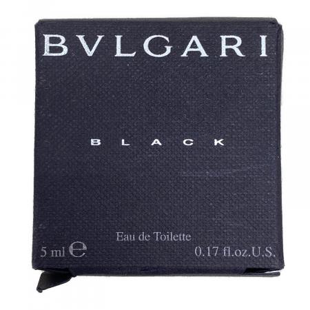 BVLGARI (ブルガリ) オードトワレ 箱付き ブルガリブラック 5ml 残量80