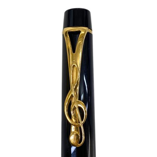 MONTBLANC (モンブラン) ボールペン メンズ ブラック×ゴールド レナードバーンスタイル 無地