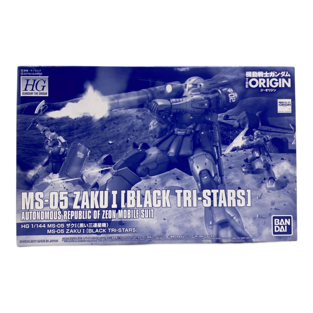 BANDAI (バンダイ) ガンプラ HG 1/144 MS-05 ザクI(黒い三連星機
