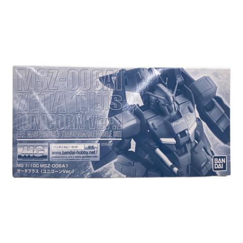 BANDAI (バンダイ) ガンプラ  MG 1/100 ゼータプラス(ユニコーンVer.)