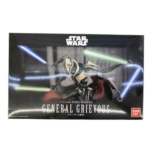 BANDAI (バンダイ) プラモデル STAR WARS 1/12スケールプラモデル グリーヴァス将軍