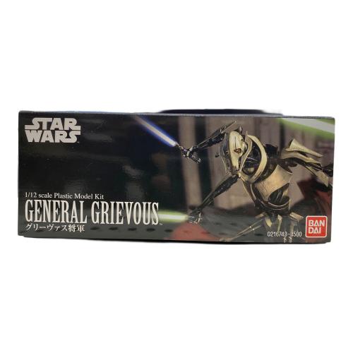 BANDAI (バンダイ) プラモデル STAR WARS 1/12スケールプラモデル グリーヴァス将軍