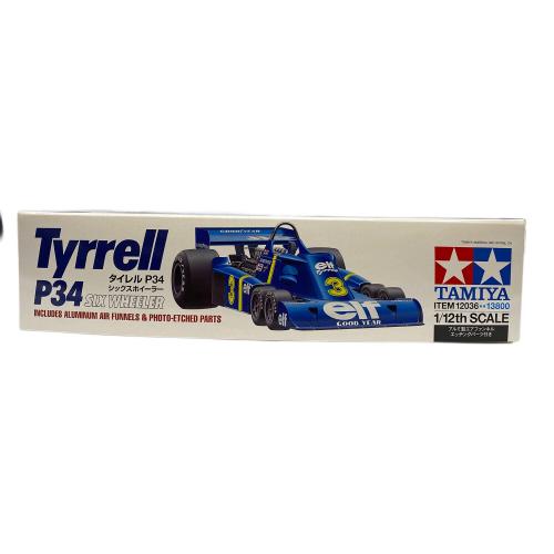 プラモデル 1/12 タイレル P34 シックスホイーラー エッチングパーツ付き 「ビッグスケールシリーズ No.36」