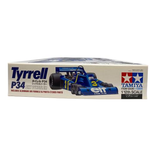 プラモデル 1/12 タイレル P34 シックスホイーラー エッチングパーツ付き 「ビッグスケールシリーズ No.36」