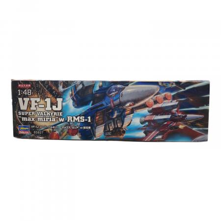 プラモデル 1/48 VF-1J スーパーバルキリー ”マックス/ミリア” w/反応
