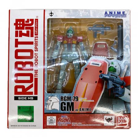 BANDAI (バンダイ) ガンプラ 2016年 ROBOT魂 〈SIDE MS〉 RGM-79 ジム