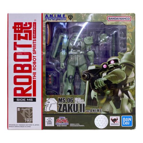 BANDAI (バンダイ) フィギュア 2019年 ロボット魂 ＜SIDE MS＞ MS-06 量産型ザク ver. A.N.I.M.E.
