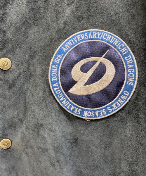 中日ドラゴンズ (チュウニチドラゴンズ) スタジャン ネイビー サイズ:SIZE LL