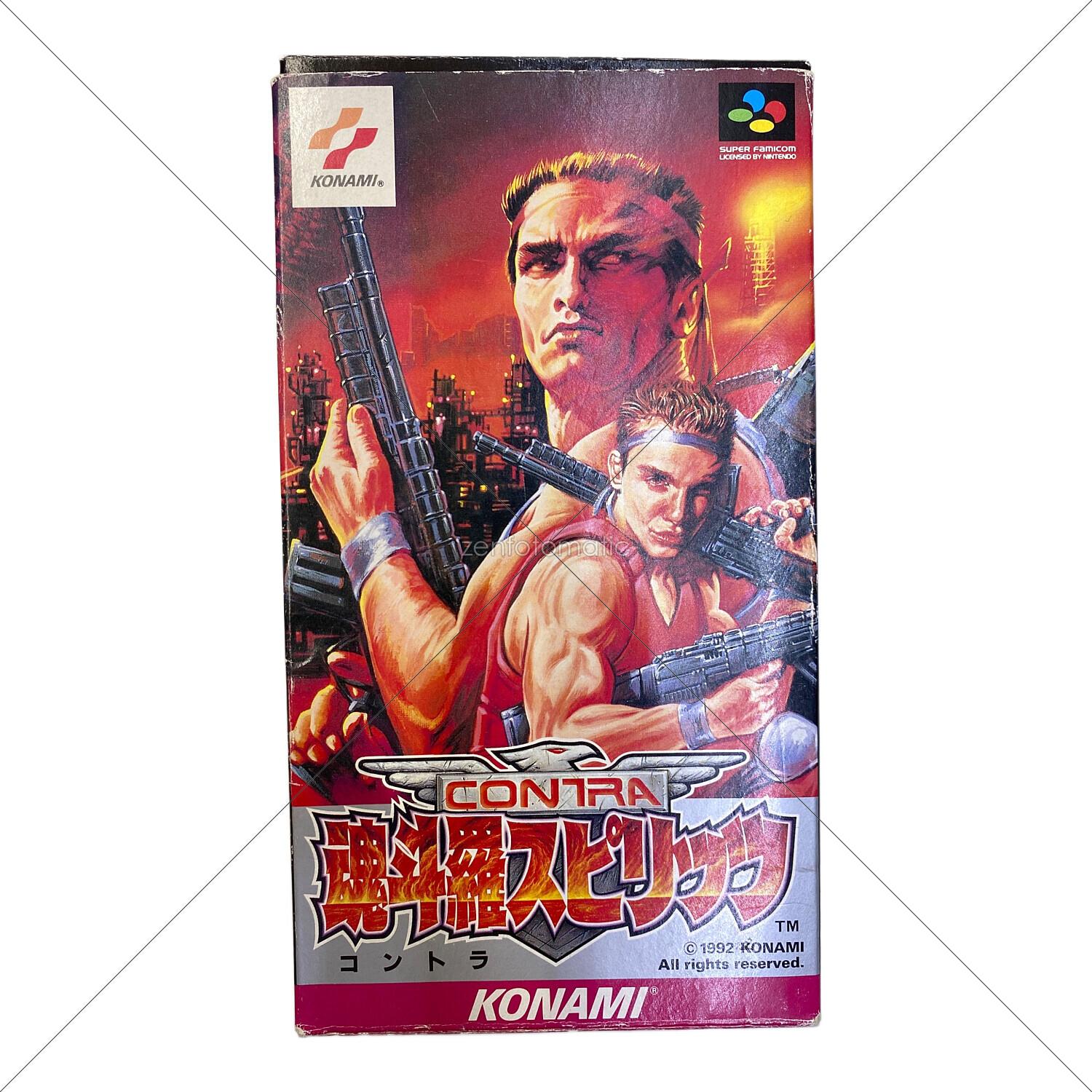 スーパーファミコン用ソフト 魂斗羅スピリッツ -｜トレファクONLINE