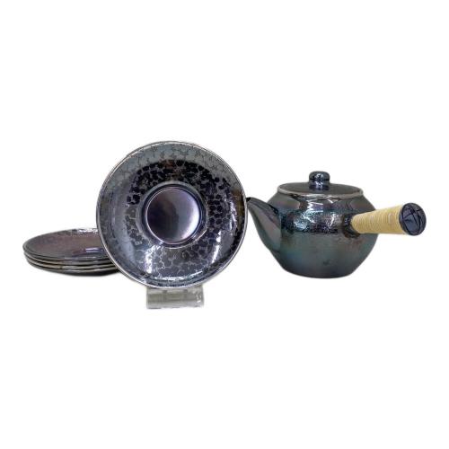 銀川堂 (-) 茶托・急須セット 急須1・茶托5セット