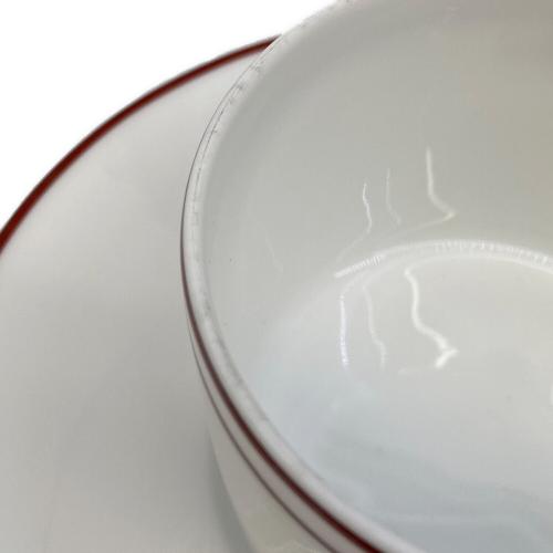 HERMES (エルメス) カップ&ソーサー レッド rhythm（リズム）