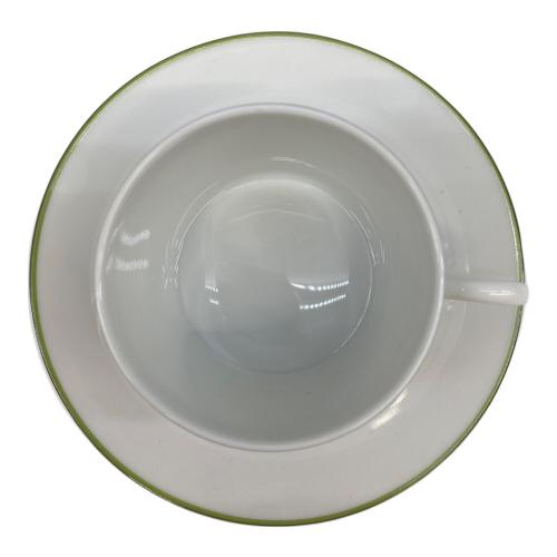 HERMES (エルメス) カップ&ソーサー グリーン rhythm（リズム）