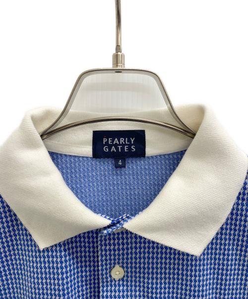 PEARLY GATES (パーリーゲイツ) ゴルフウェア(トップス) ブルー サイズ:XL