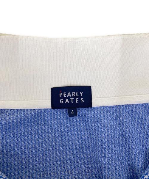 PEARLY GATES (パーリーゲイツ) ゴルフウェア(トップス) ブルー サイズ:XL
