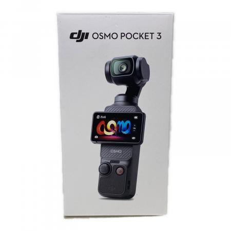 DJI (ディー・ジェイ・アイ) アクションカメラ OSMO POCKET 3