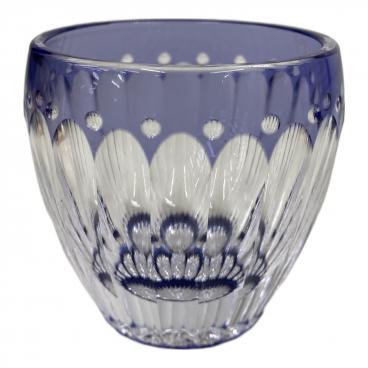 黒川 昭男作 江戸切子 ぐい呑み 未使用品 黒川 昭男『江戸切子 ぐい呑