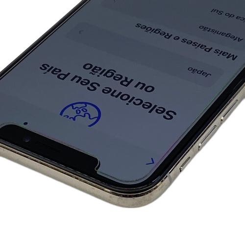 iPhoneX 64GB　バッテリー:Bランク(87%) ホワイト 程度:Cランク
