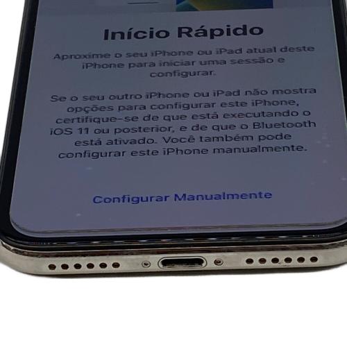 iPhoneX 64GB　バッテリー:Bランク(87%) ホワイト 程度:Cランク