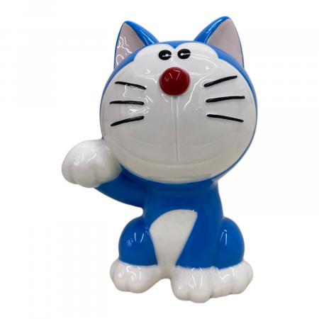 未使用◎箱有り◎送料込み/匿名配送◎ カムカムキャットフードを食べた猫 貯金箱 ドラえもん (ドラエモン) カムカムキャットフードを食べた猫貯金箱